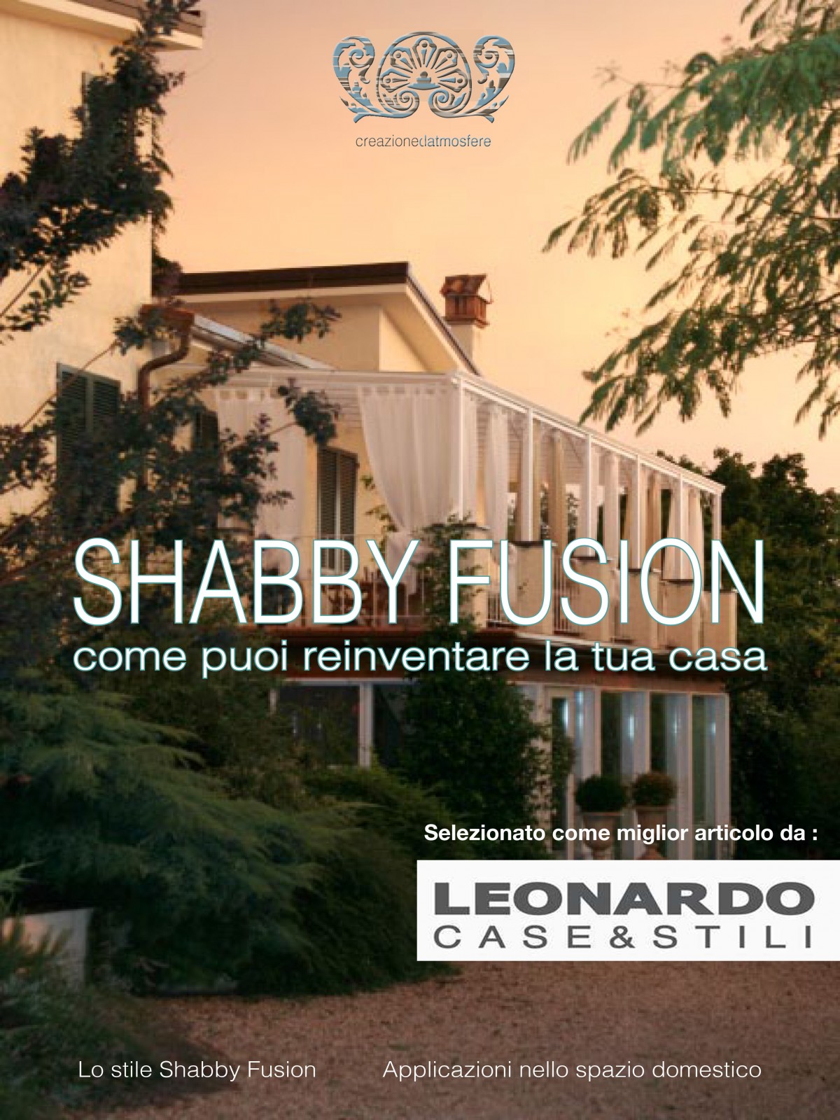 SHABBY FUSION copertina logo leonardo